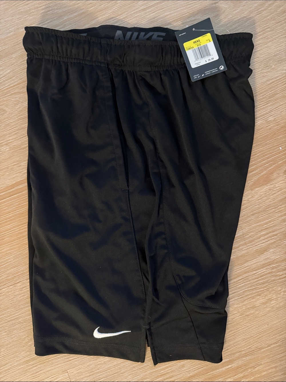New Nike Black Athletic Shorts w/ pockets - Dri-FIT Performance